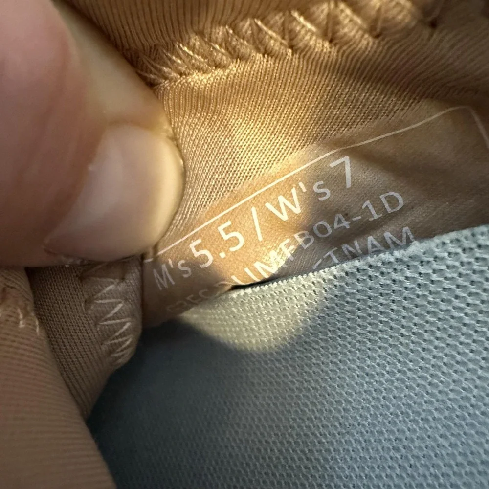 Kizik Lima Shoes Mens Size 5.5 Beige Hands Free Slip On Mesh Walking Sneakers - Picture 7 of 8